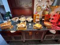 SILK SENSE HOI AN RIVER RESORT高級早餐還有英式早茶喔