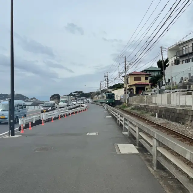 スラムダンクの聖地　鎌倉高校前駅🏀