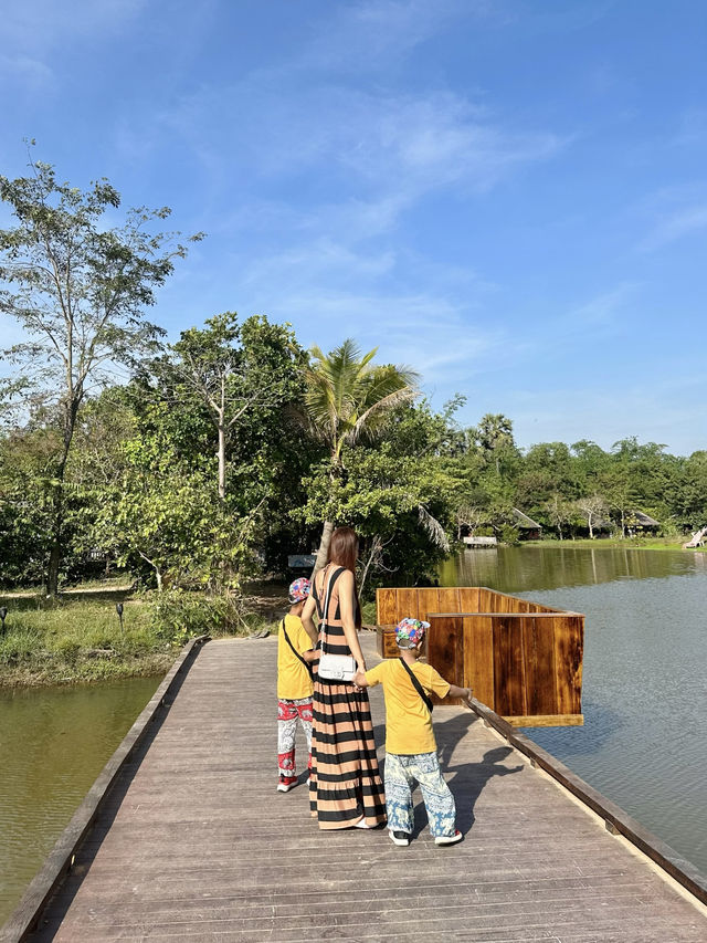 Bakong My Village resort 🌺🌼🎋🌳🧆🍲🍜🥤🧉 