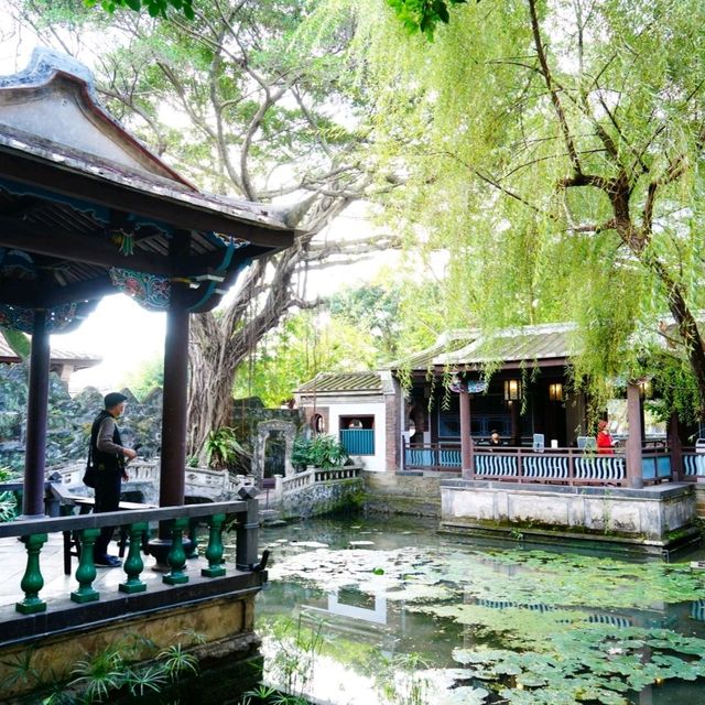 走入一秒穿越古今的錯覺~板橋林家花園