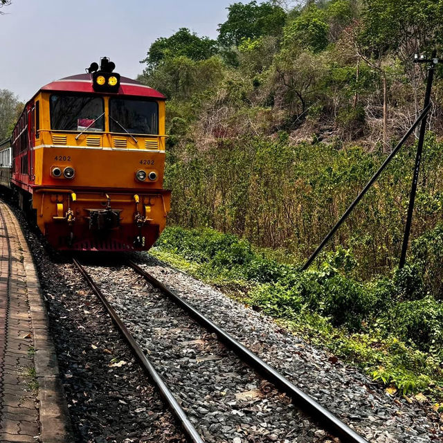 Death railway : Thamkasae railway station🇹🇭