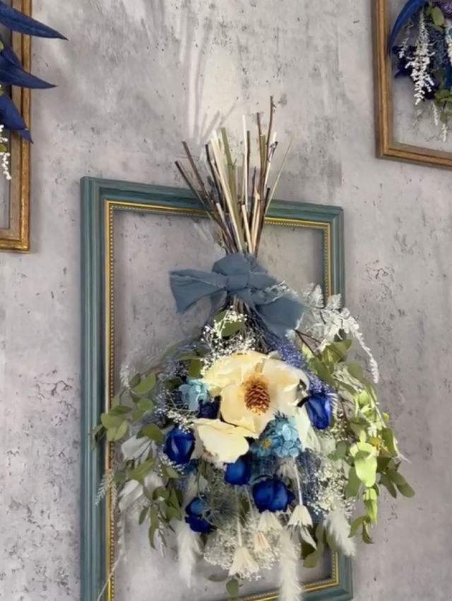 【福岡ホテル】お部屋がドライフラワーでいっぱい🌼