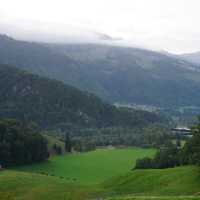 Visiting the town of Gruyeres