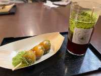 Kiyo-Sanpo คาเฟ่ขนมหวานดังโงะชาเขียวเกียวโต