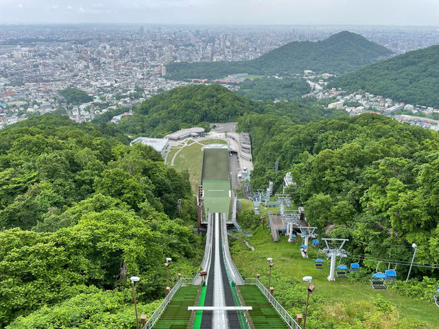 奧運場地睇札幌景色