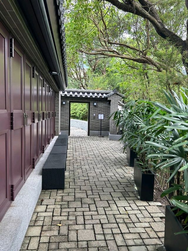 The Beautiful Scenery of Tsz Shan Monastery in Hong Kong