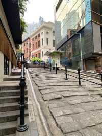 香港　香港観光　石板街 (Stone Slab Street)に行ってきた！