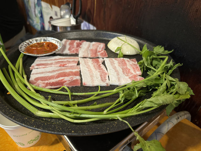 まだガイド載ってない!ミナリサムギョプサル