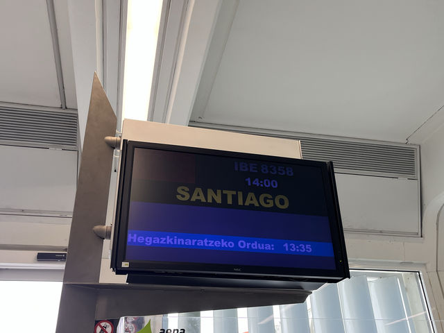 スペイン北部　ビルバオ→サンティアゴ✈️