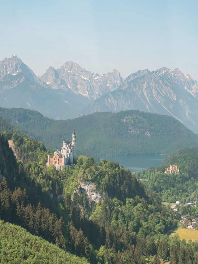【ドイツ🇩🇪】アルプスの山々とお城が眺められるハイキングコース！