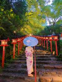 京都の奥座敷😊✨🏮七夕飾りとひかりの京都🏮✨