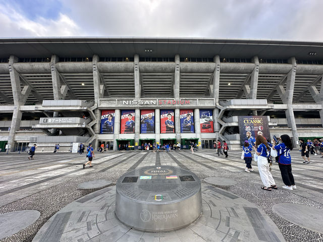 神奈川・新横浜。国内最大級の観客席数『日産スタジアム』 神奈川・新横浜。国内最大級の観客席数『日産スタジアム』