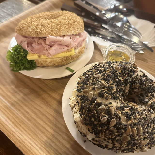 《水原》 大行列ができるほど人気のベーグル専門店🥯🇬🇧