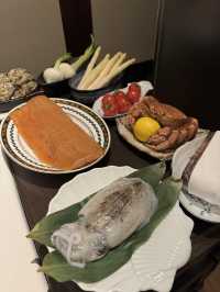 食材を選んで自分だけのコースを！サロンドグーのディナー