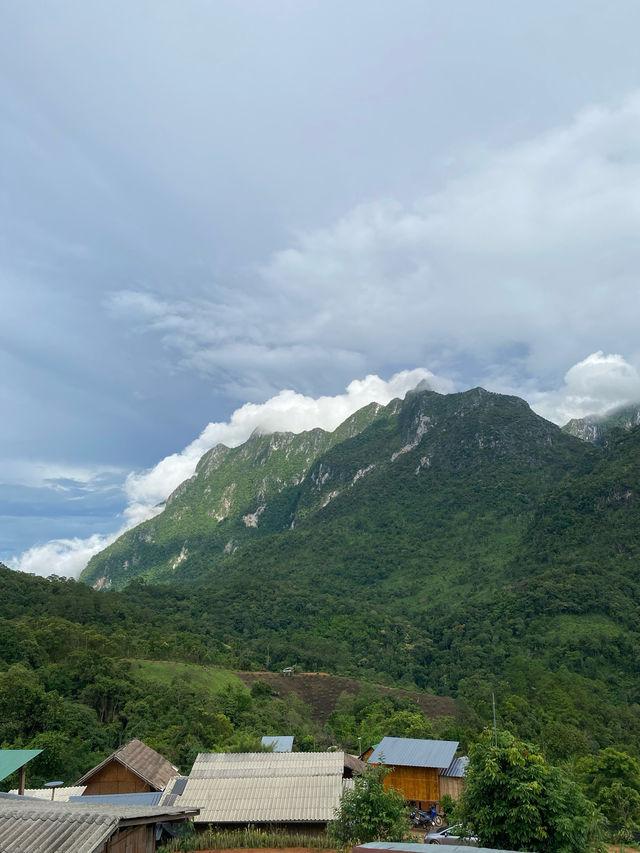 บ้านนาเลาใหม่ | อ.เชียงดาว 🏡⛰️🌦️🌿