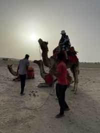 インドの砂漠ツアーはラクダに長時間乗れちゃう🐪刺激的なひととき