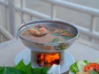 ร้านอาหารริมแม่น้ำเจ้าพระยา ปากเกร็ด นนทบุรี