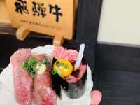 飛騨高山の食べ歩き