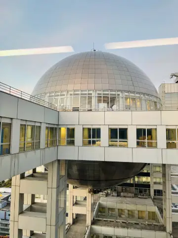 [東京：台場]從富士電視台球形觀景台欣賞絕美景色！