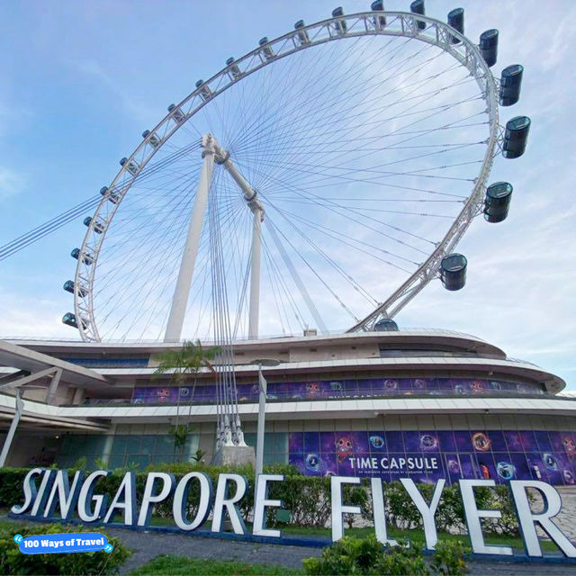 Breathtaking Views from the Top: Singapore Flyer Delight