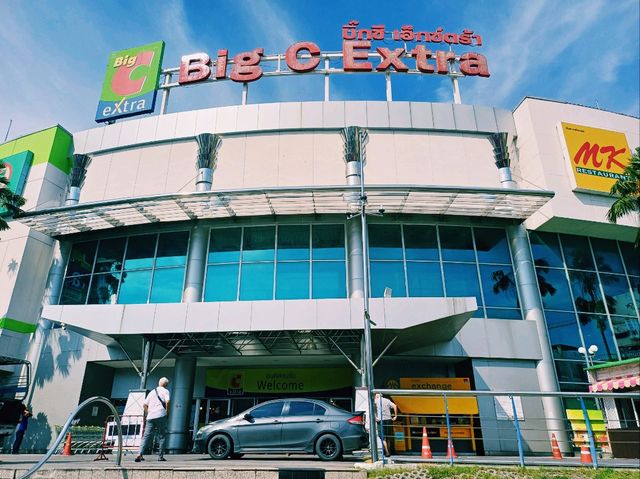 【泰國】芭提雅最大超市賣場商場Big C Extra Central Pattaya，購買泰國特產好去處，滿兩千泰銖以上可辦退稅