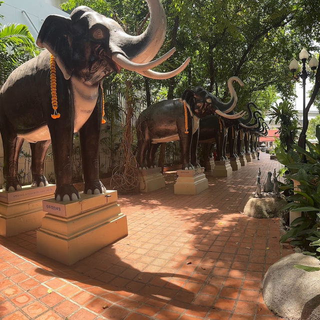 探索曼谷熱門景點 🐘三頭神象博物館✨