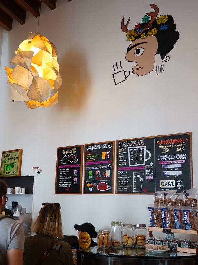 メキシコ｜オアハカで朝食を食べに人気のカフェに行ってきた☕️
