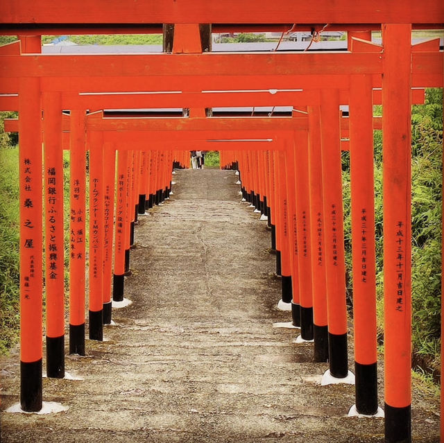 浮羽市千鳥居群，打卡必到