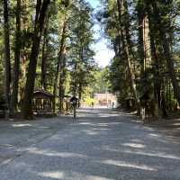 小國神社の参道