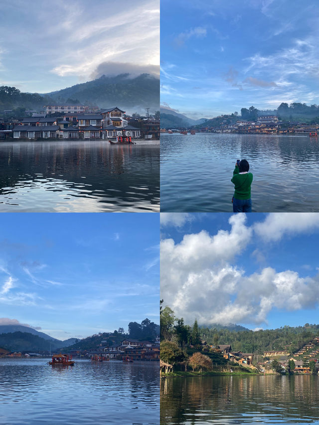 บ้านรักไทย | จ.แม่ฮ่องสอน 🏘️⛰️🏮🛶