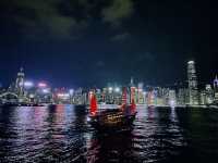 A Tranquil Solo Night at Victoria Harbour