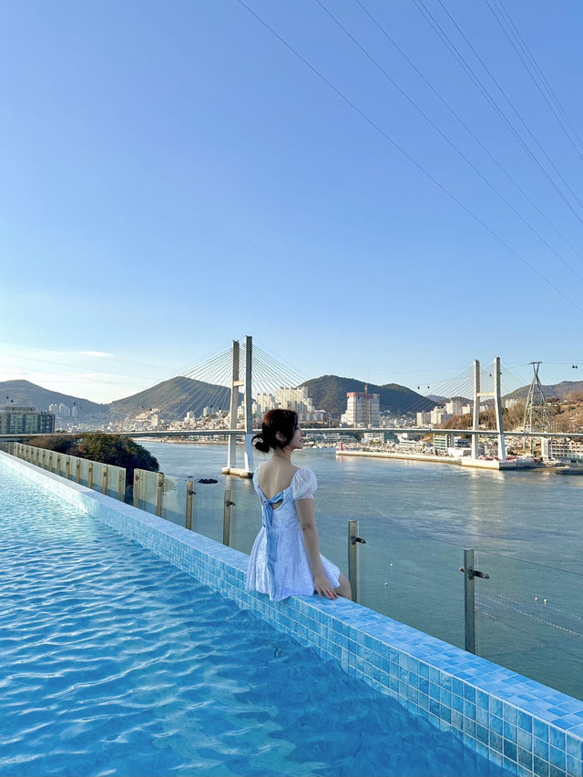 전객실 돌산대교 + 오션뷰를 볼 수 있는 여수 신상 호텔