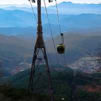 韓國大邱_ 必訪 팔공산 케이블카八公山纜車_享受楓紅黃杏 山巒間