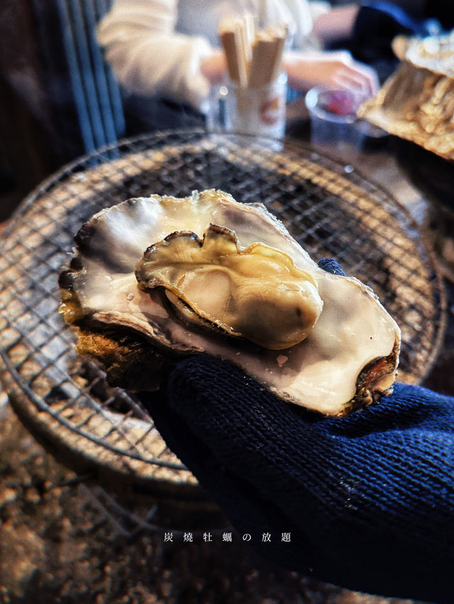 《 必食松島名物》¥1500 就有40分鐘炭燒牡蠣放題！