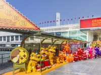 「彩獅鼓躍」農曆新年佈置