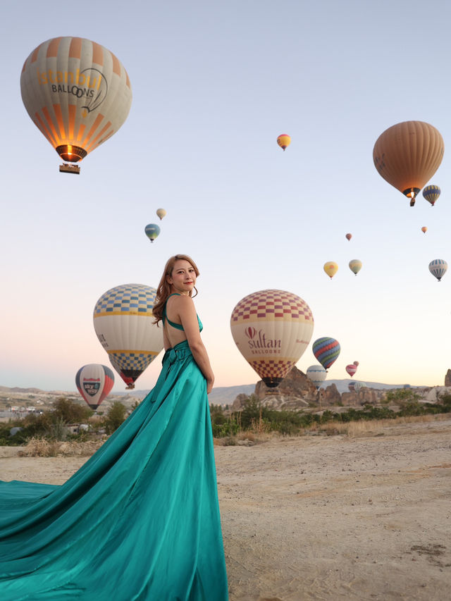 【トルコ🇹🇷】カッパドキアでフライングドレス撮影レポ👗📸