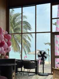 คาเฟ่ทรงถังไม้ โดดเด่นริมทะเลสิชล จ.นครศรีธรรมราช