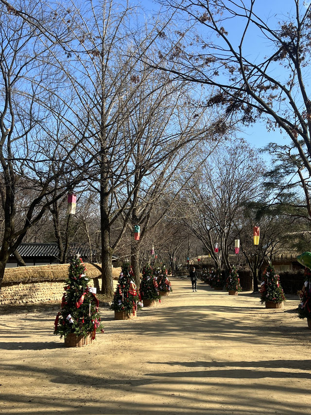 서울근교 가볼만한곳!! 용인 한국민속촌의 겨울나들이⛄️(+입장료정보)