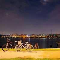 walkways and picnic spot along the river are excellent,