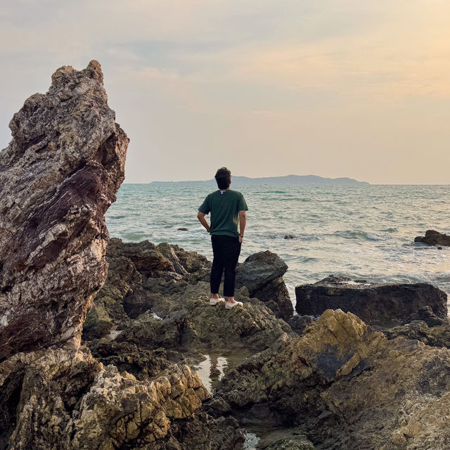 ”จุดชมวิวหัวแหลมปากคลอง“ จ.ระยอง 🏝️🌊🩵