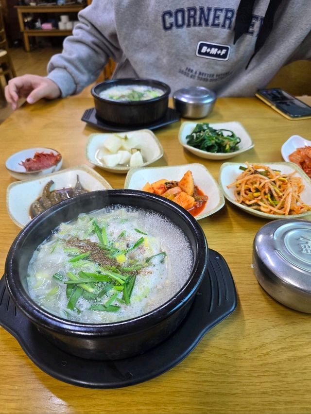 진한 국물이 일품인 태백 소머리국밥집🧡