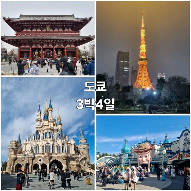 🎡디즈니를 좋아하는 사람의 도쿄 3박4일 일정🎡