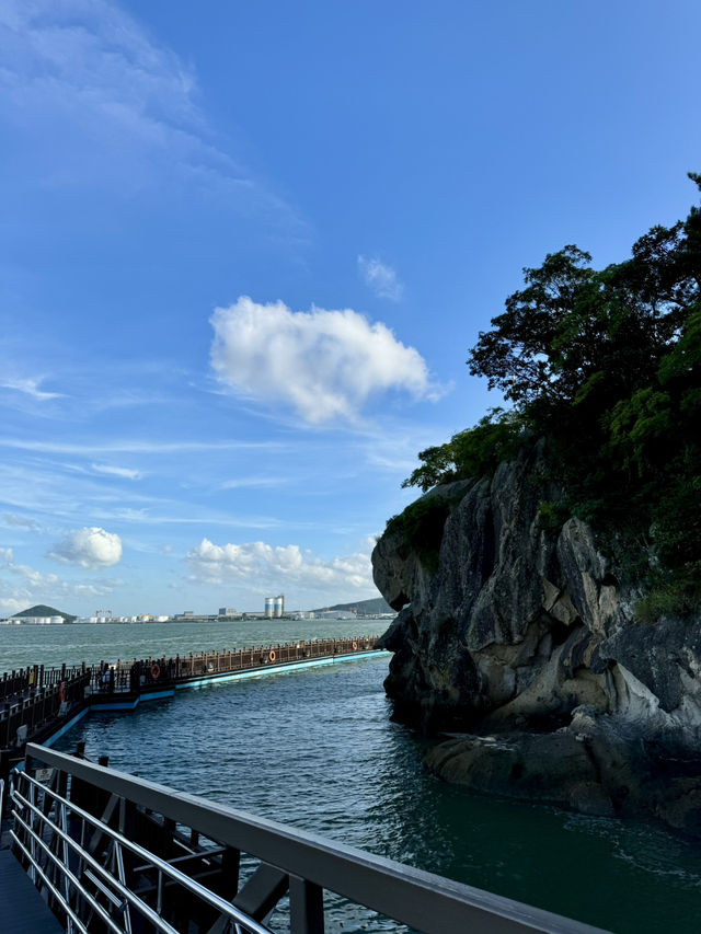 자연이 빚어낸 신비로운 바위와 바다의 조화🌊🪨