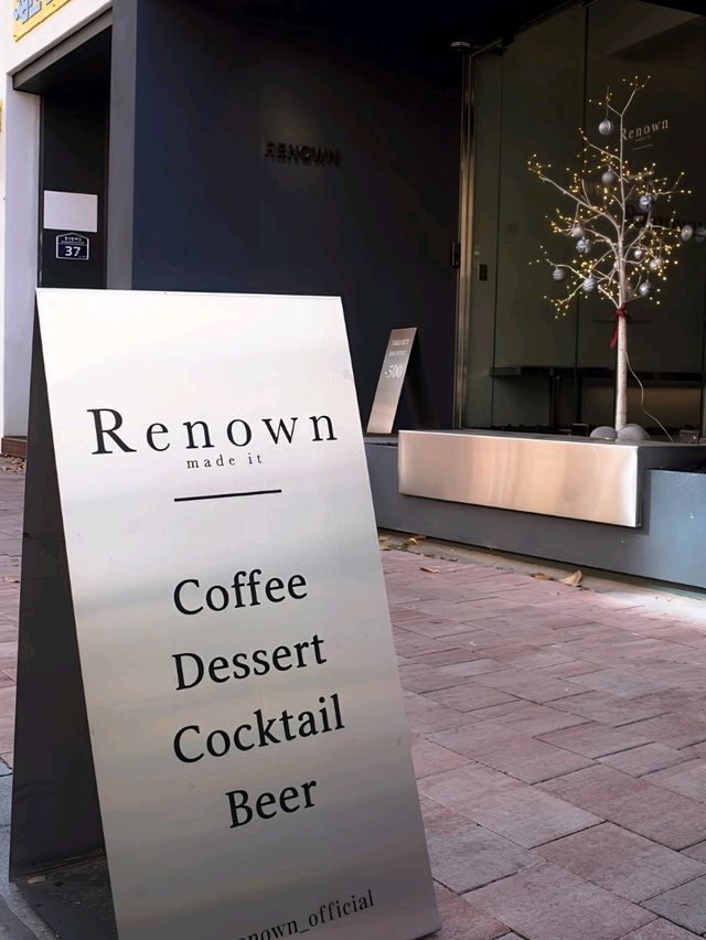 韓國大邱_超可愛 熊熊瑪德蓮_半月堂站 Renown Coffee