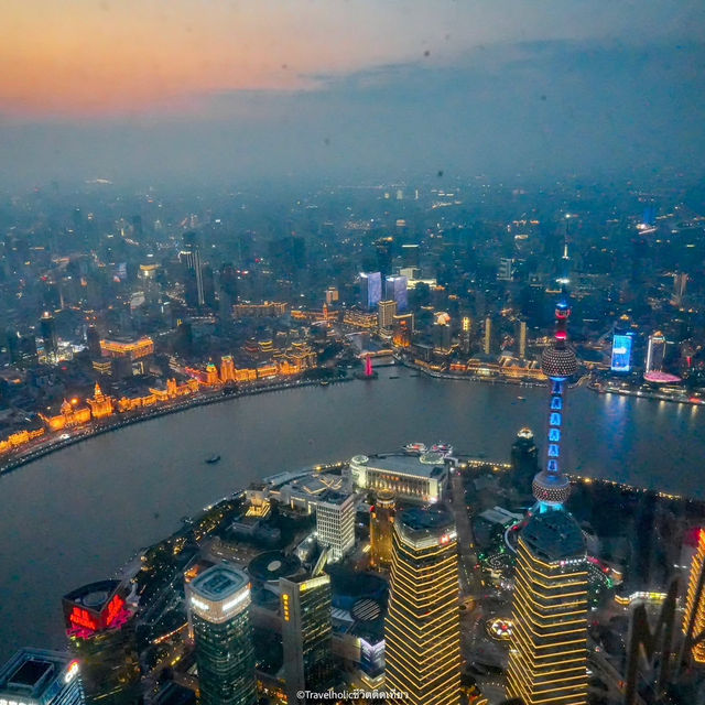Shanghai Tower จุดชมวิวพระอาทิตย์ตกสุดว้าว!!