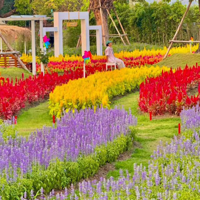 คาเฟ่สวนดอกไม้ มู้ดดีต่อใจสุดๆ 🤍🌸🌷