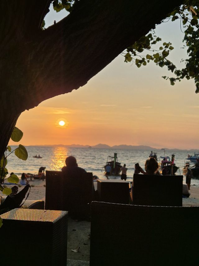 끄라비 일몰 명소! sand sea resort ! 진짜 찐 후기! 