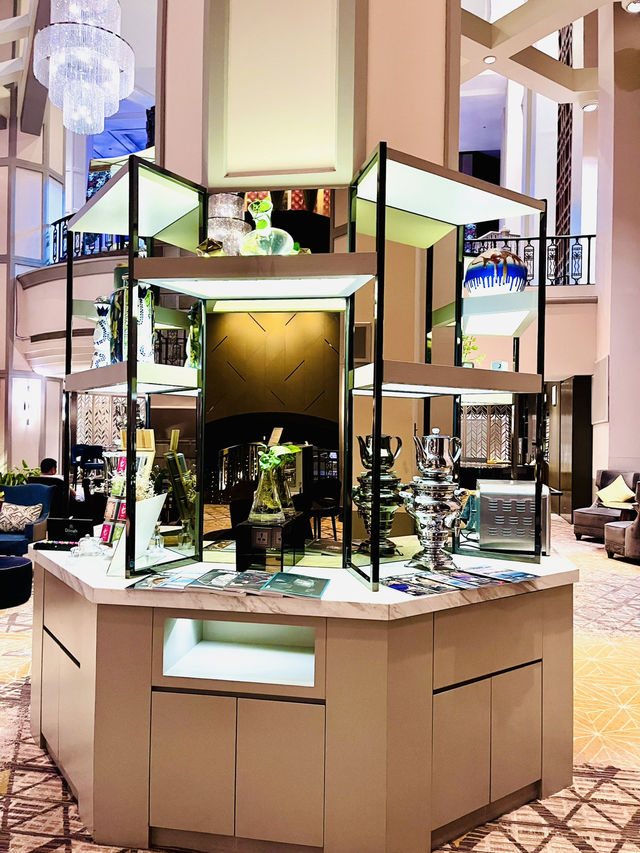 “Elegance Tea: Pavilion Lounge at Sheraton Imperial”