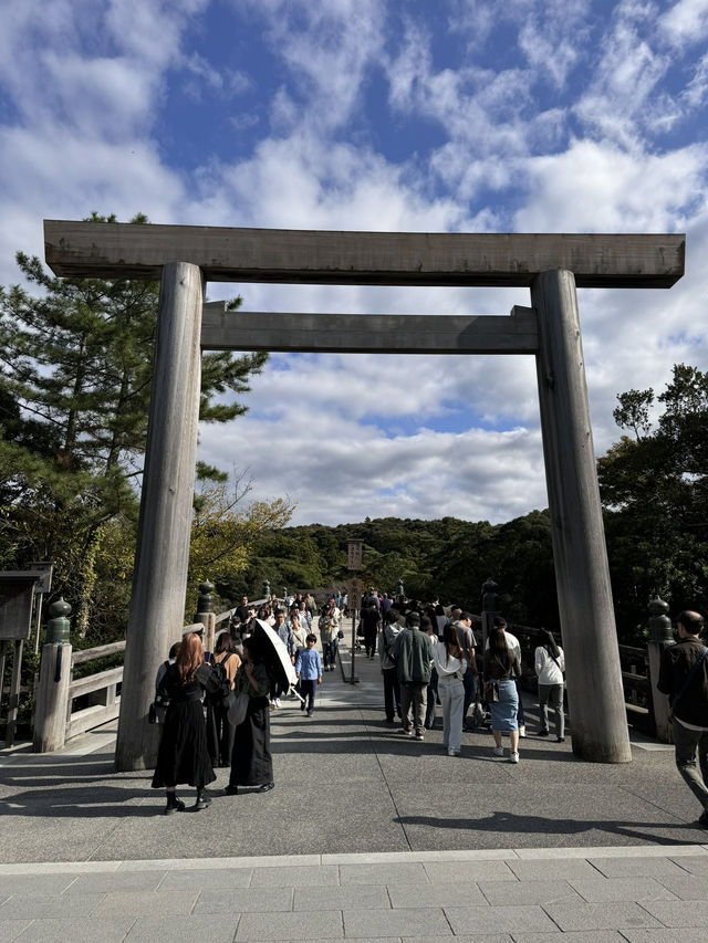 伊勢神宮是日本最具代表性的神道教神社