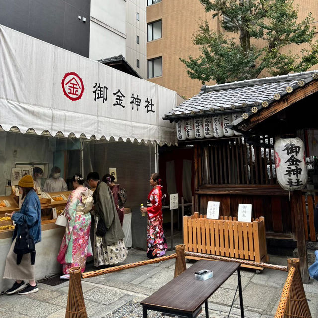 🇯🇵 【京都】金色の鳥居✨御金神社⛩️